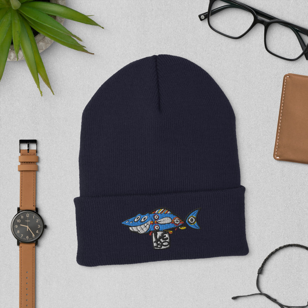 Smiles All Around – Lebo Cuffed Beanie